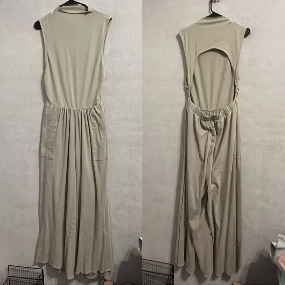 Free people dream one piece Sleeveless in Blarney Stone size Large - Picture 3 of 6